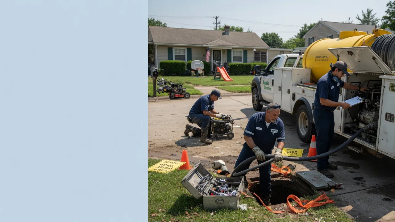 Septic Tank Pumping in Le Roy, IL near me